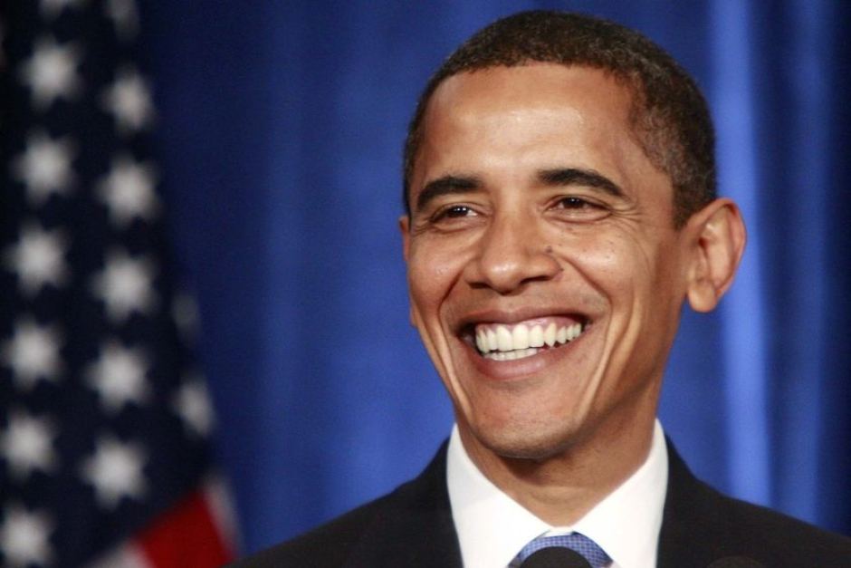 obama smile