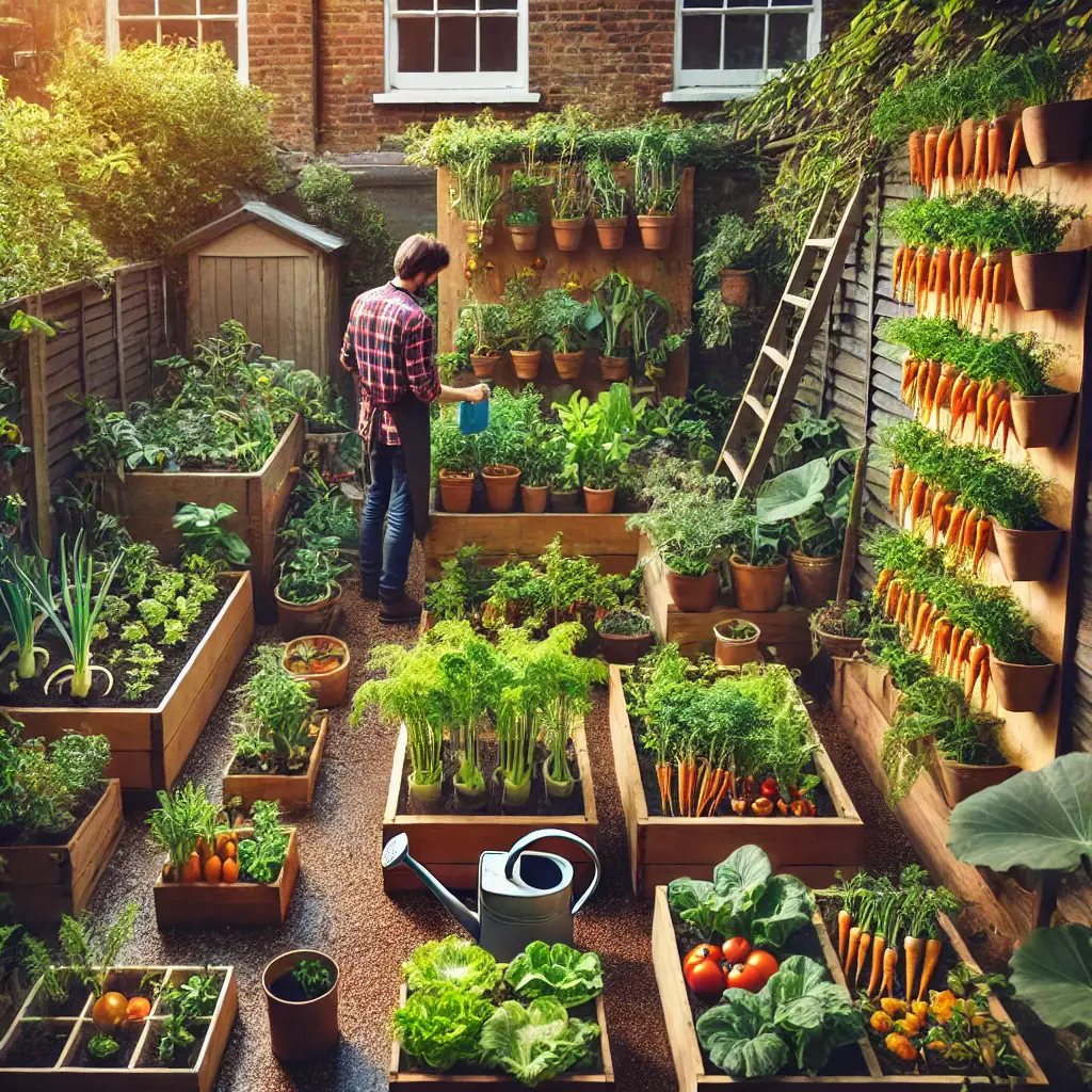 f9 DALLE garden